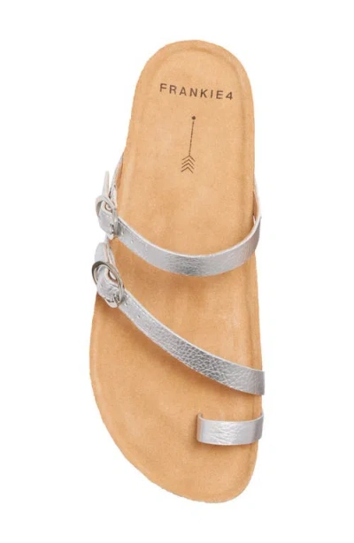 Frankie4 Blake Slide Sandal In Silver