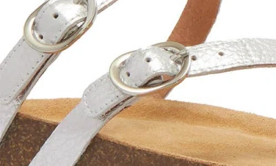 Frankie4 Blake Slide Sandal In Silver