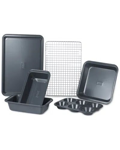 Black+decker 6 Pc Carbon Steel Bakeware Set In Black