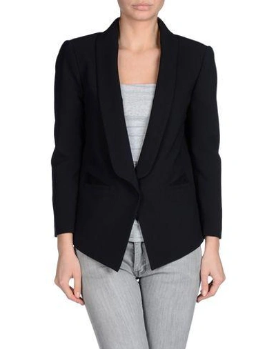 Shop Band Of Outsiders Blazers In Dark Blue
