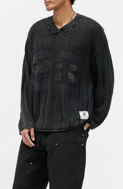 Represent Varsity Sweater In Black