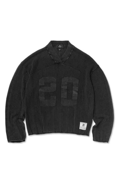Represent Varsity Sweater In Black