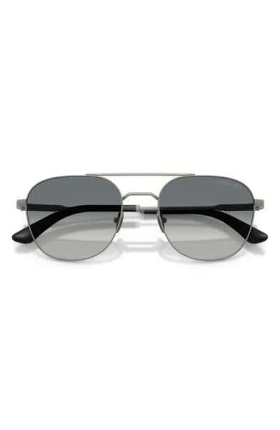 Armani Exchange Ax  54mm Rectangular Sunglasses In Pattern