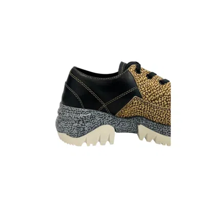 Borbonese Beige Genuine Leather Sneaker In Brown