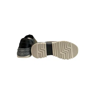 Borbonese Beige Genuine Leather Sneaker In Brown