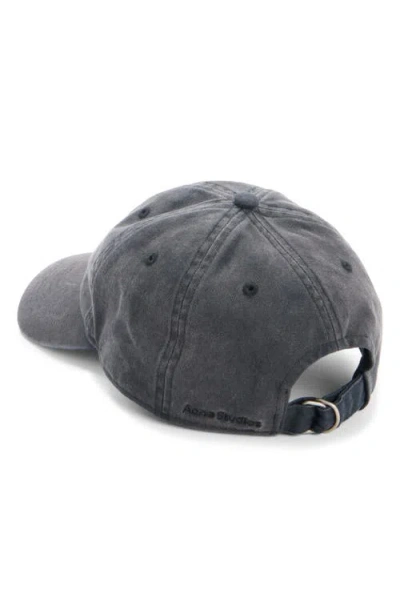 Acne Studios Cunov Face Stud Baseball Cap In Pattern
