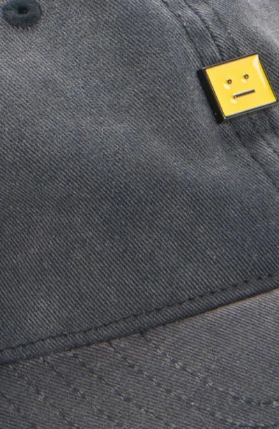 Acne Studios Cunov Face Stud Baseball Cap In Pattern
