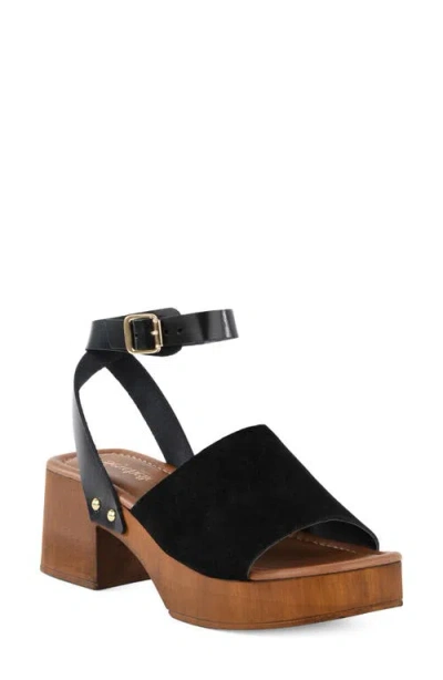 Seychelles Step Forward Ankle Strap Platform Sandal In Multi