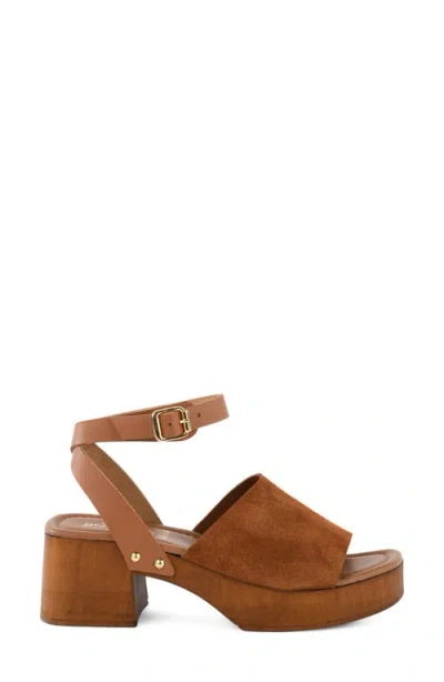 Seychelles Step Forward Ankle Strap Platform Sandal In Multi