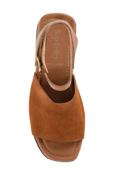 Seychelles Step Forward Ankle Strap Platform Sandal In Multi