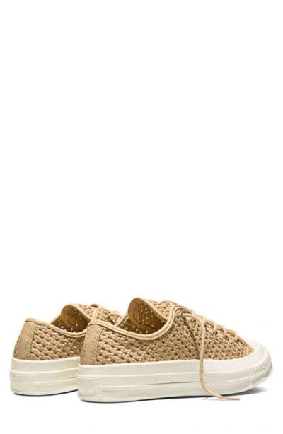 Converse Chuck 70 Woven Leather Low Top Sneaker In Multi