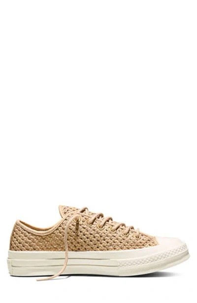 Converse Chuck 70 Woven Leather Low Top Sneaker In Multi