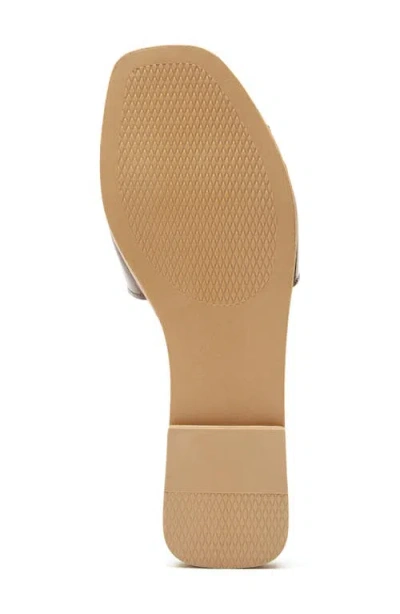 La Canadienne Stefan Waterproof Slide Sandal In Brown