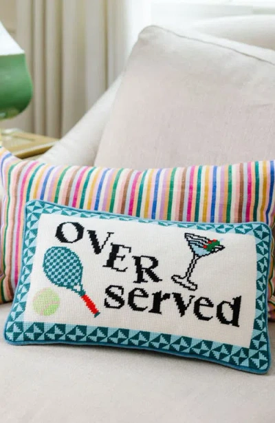 Furbish Overserved Needlepoint Pillow