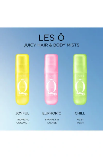 Lancôme O Cool Juicy Hair And Body Mist 100ml In Transparent