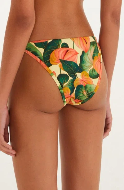 Farm Rio Anturium Basic Bikini Bottom In Multi