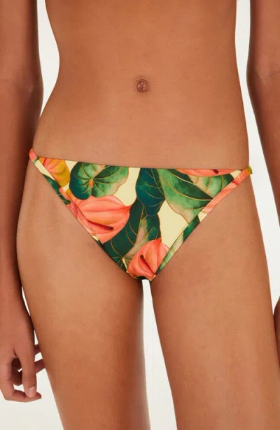 Farm Rio Anturium Basic Bikini Bottom In Multi