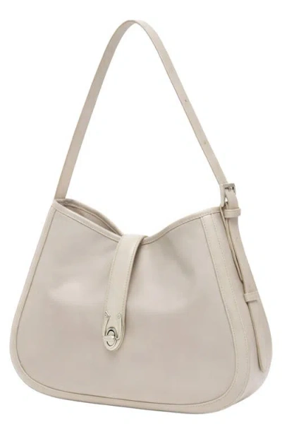Oryany Dylan Nylon Shoulder Bag In Neutral