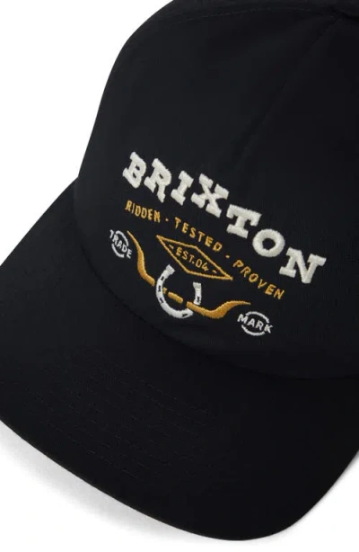 Brixton Beekman Herringbone Driving Cap In Pattern