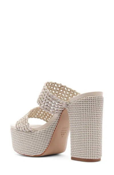 Schutz Aberdeen Platform Slide Sandal In Multi