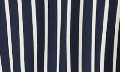 Boden Imogen Stripe Long Sleeve Jersey Dress In Blue
