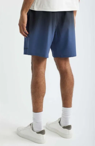 Santo Studio Tempo Faded Tech Drawstring Shorts In Multi