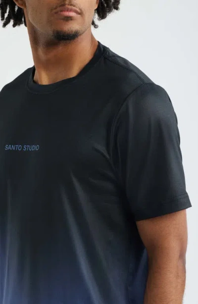 Santo Studio Tempo Faded Tech Performance T-shirt In Multi