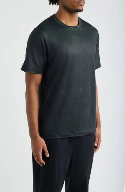 Santo Studio Tempo Tech T-shirt In Black