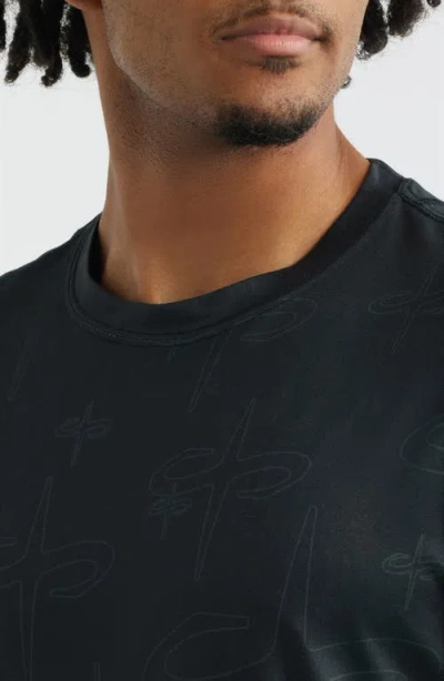 Santo Studio Tempo Tech T-shirt In Black