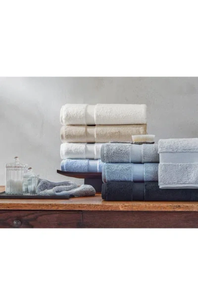 Matouk Lotus Bath Sheet In Blue