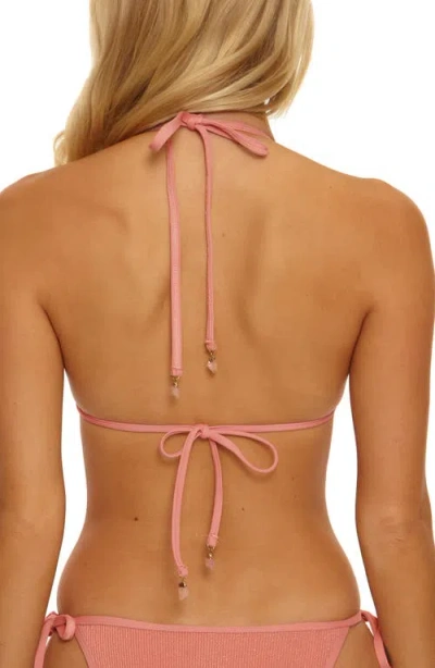 Isabella Rose Como Triangle Bikini Top In Multi
