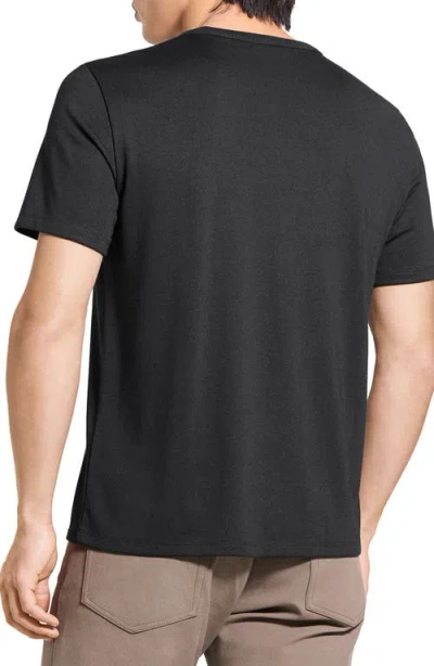 Theory Short Sleeve Regular Fit T-shirt In Black