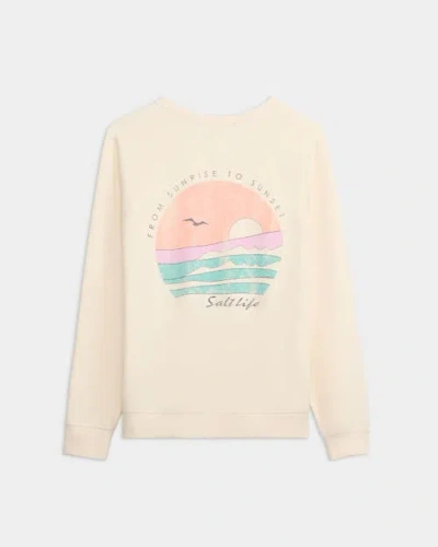 Salt Life Relaxing Realm Pullover In Multi