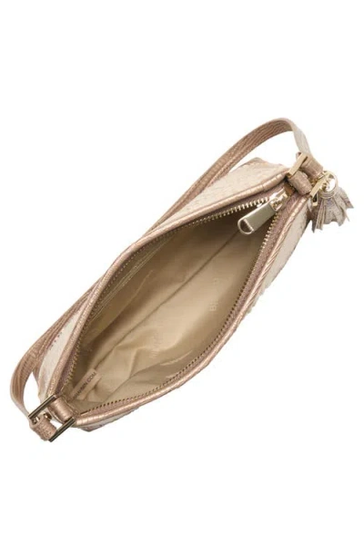 Brahmin Lorelei Croc Embossed Leather Shoulder Bag In Multi