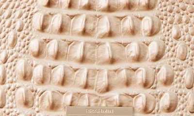 Brahmin Lorelei Croc Embossed Leather Shoulder Bag In Multi