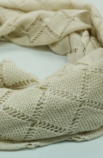 Portolano Cashmere And Silk Loop Scarf In Pattern