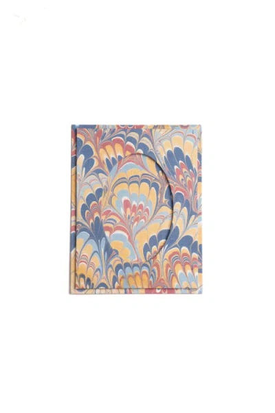 Inner Child Hand-marbled Picture Frame In Multi