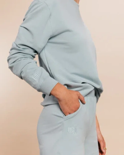 Ocio Softcore Classic Crewneck In Blue