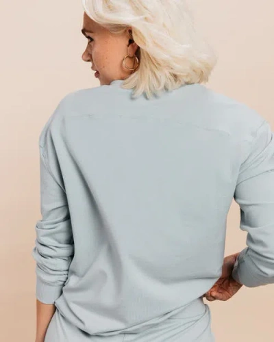 Ocio Softcore Classic Crewneck In Blue