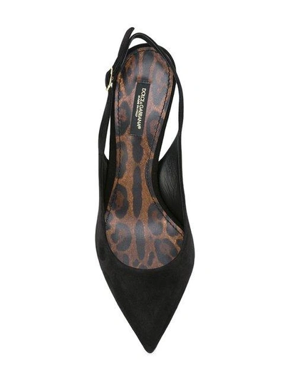 Shop Dolce & Gabbana Bellucci Pumps In Black