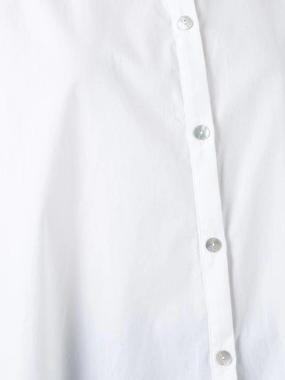 Shop Antonio Marras Flared Back Shirt In White