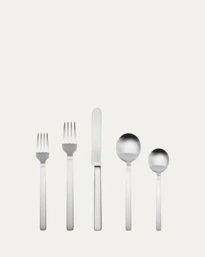 Mepra Stile Ice 20-piece Flatware Set In White