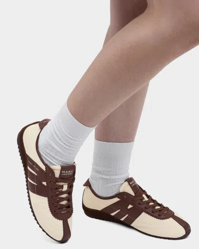 Marc Jacobs The 400 Bleecker Runner Sneakers Shortbread Multi In Brown