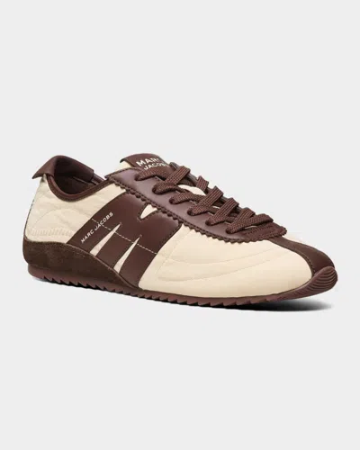 Marc Jacobs The 400 Bleecker Runner Sneakers Shortbread Multi In Brown