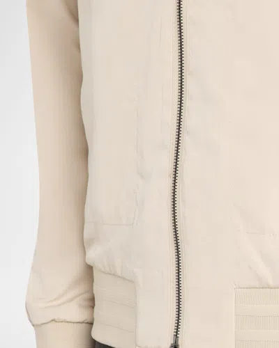 Bugatchi Men & Apos;s Soft Touch Reversible Baseball Jacket In Brown