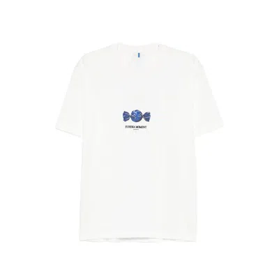 Ader Error Lolly Graphic-print T-shirt In White