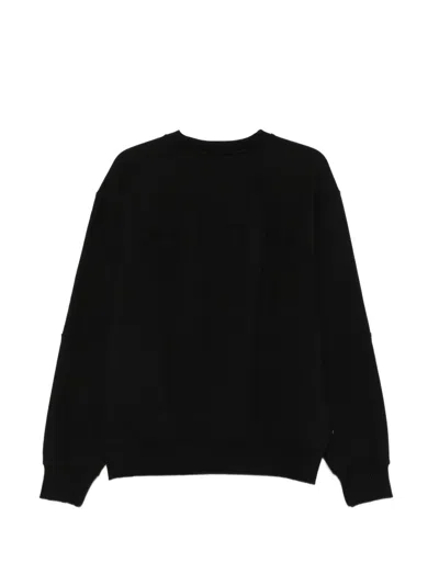 Ader Error Lolly Graphic-print Sweatshirt In Black