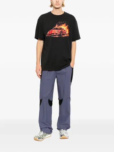 Melt Graphic-print T-shirt In Black