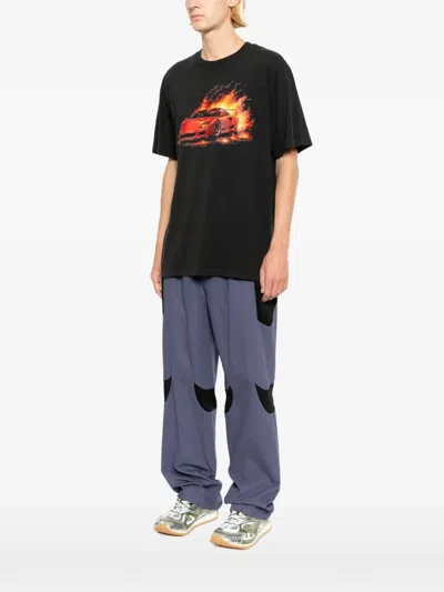 Melt Graphic-print T-shirt In Black