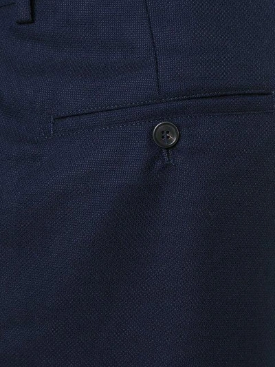 Shop Ami Alexandre Mattiussi Carrot-fit Trousers In Blue